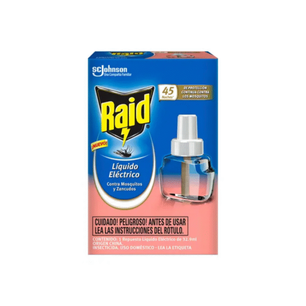 RAID REPUESTO ENCHUFE LIQUIDO 32.9ML