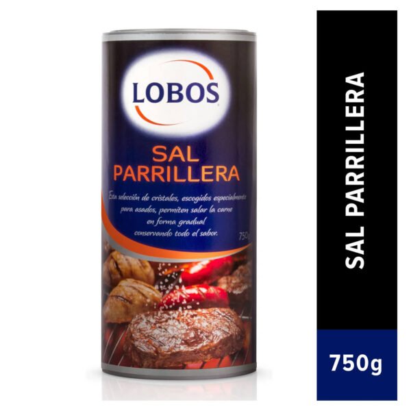 Sal parrillera lobos 750 gr