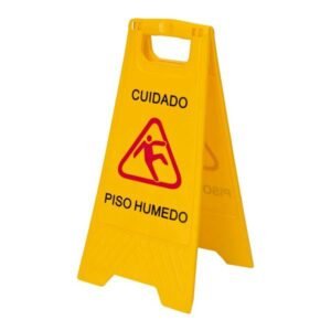 Señaletica piso humedo