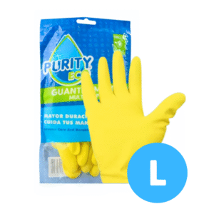 GUANTES AMARILLOS MULTIUSO L PURITY