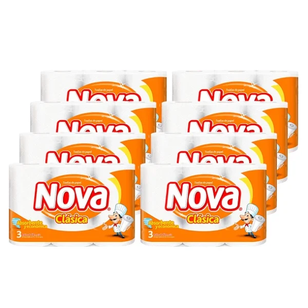 Toalla de papel nova clasica x24