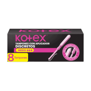Kotex tampones 8 uni