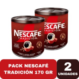 PACK NESCAFE TRADICIÓN 170G X2