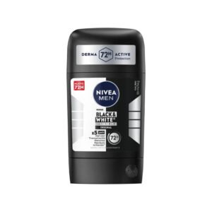 NIVEA DESODORANTE BLACK&WHITE MEN BARRA 54G