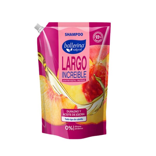BALLERINA SHAMPOO LARGO INCREÍBLE 750 ML
