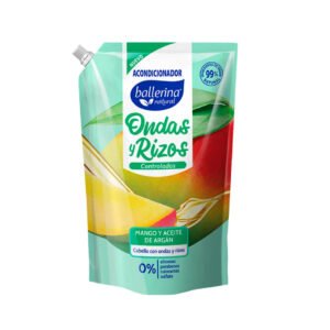 BALLERINA ACONDICIONADOR ONDAS Y RIZOS 750 ML