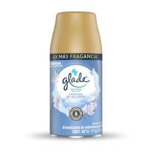 GLADE SPRAY AUTOMÁTICO RECARGACARICIAS DE ALGODÓN 270CM3