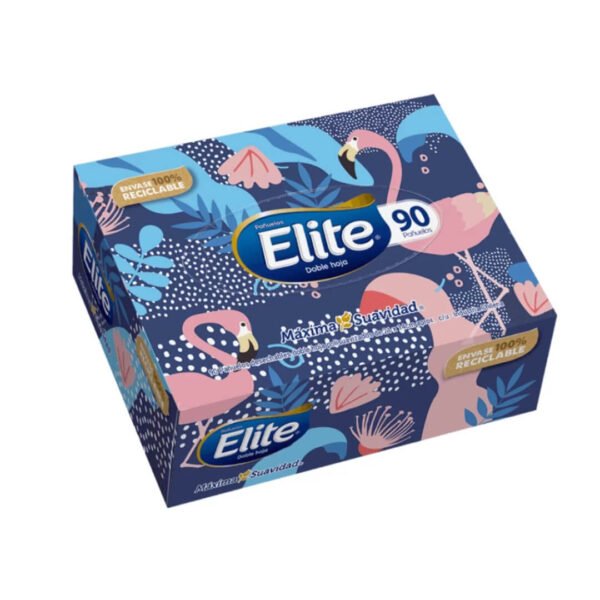 PAÑUELOS FACIALES ELITE CAJA 90 UNIDADES