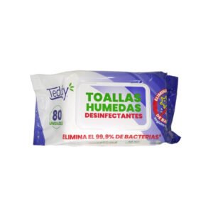TEDDY TOALLAS HUMEDAS DESINFECTANTES 80 UNI