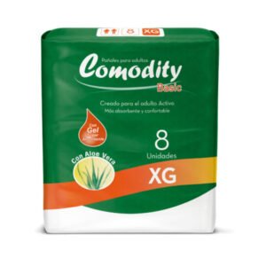 COMODITY BASIC PAÑAL ADULTO XG 8 UN