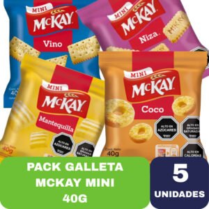 GALLETAS MINI MCKAY 40 GR X5