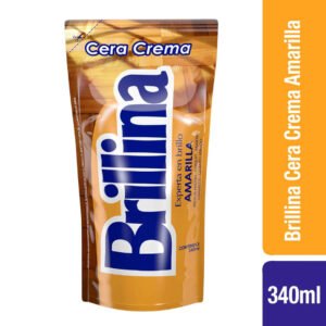 BRILLINA CERA CREMA AMARILLA 340 ML