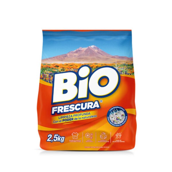 BIO FRESCURA DESIERTO FLORIDO DETERGENTE POLVO 2,5 KG