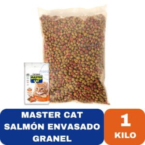 MASTER CAT ADULTO SALMON 1 KG GRANEL