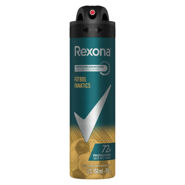 DEO REXONA FUTBOL FANATICS SPRAY 150 ML