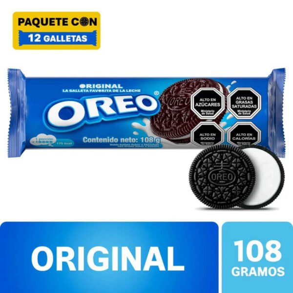 GALLETA OREO ORIGINAL 108G