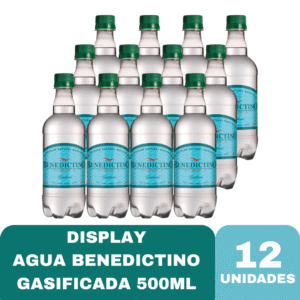 DISPLAY BENEDICTINO GASIFICADA 500ML X12