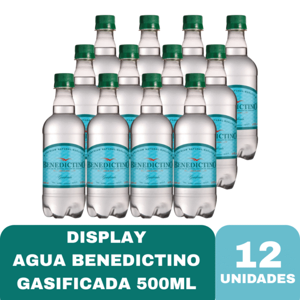 DISPLAY BENEDICTINO GASIFICADA 500ML X12