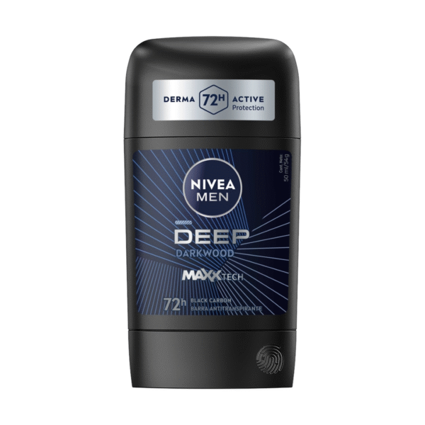 NIVEA DESODORANTE DEEP DARKWOOD MEN BARRA 54G