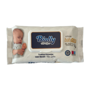 TOALLITAS HÚMEDAS BABY WIPES 80UN BIOLLY