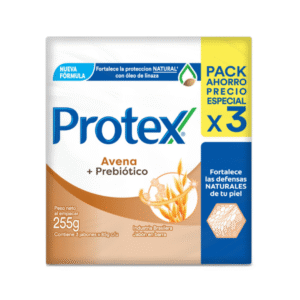 PACK JABÓN EN BARRA PROTEX AVENA 3X85GR