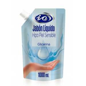 JABÓN IO HIPO PIEL SENSIBLE 1 LT DOYPACK