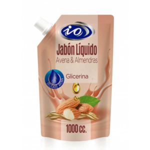 JABÓN IO AVENA & ALMENDRAS 1 LT DOYPACK