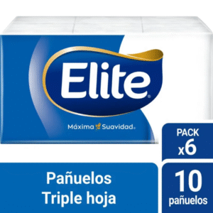 PAÑUELOS ELITE 6 UN DE 10 PAÑUELOS C/U