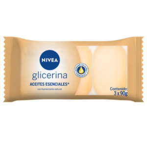 JABÓN NIVEA GLICERINA 90GR X3
