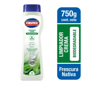 LIMPIADOR EN CREMA VIRUTEX BIO 750GR
