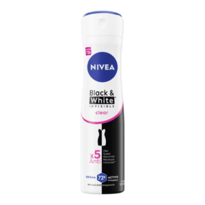 NIVEA DESODORANTE BLACK & WHITE CLEAR 150ML