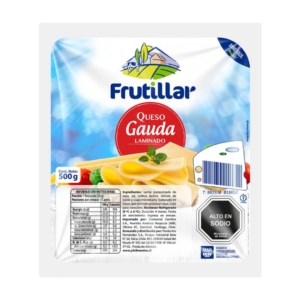 QUESO GAUDA FRUTILLAR LAMINADO 500 GR