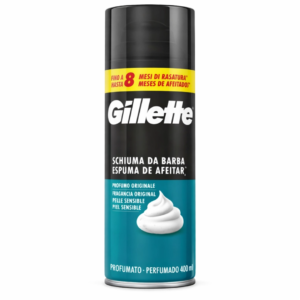 GILLETTE ESPUMA DE AFEITAR PIEL SENSIBLE 400ML