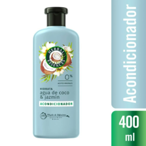 ACONDICIONADOR HERBAL ESSENCES AGUA DE COCO Y JAZMÍN 400ML