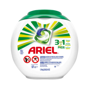 ARIEL PODS DETERGENTE CÁPSULAS 57UN