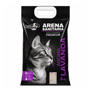 ARENA SANITARIA AGLUTINANTE LAVANDA KIBOO 2KG