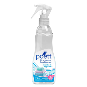 POETT AROMATIZANTE DE TELAS SUAVIDAD ALGODÓN 250ML