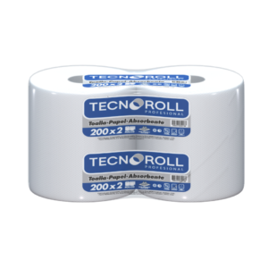 TOALLA DE PAPEL TECNOROLL H/S 200 MTS X2