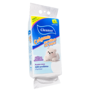 SERVILLETA DISPENSABLE CLEANSO 320 HOJAS