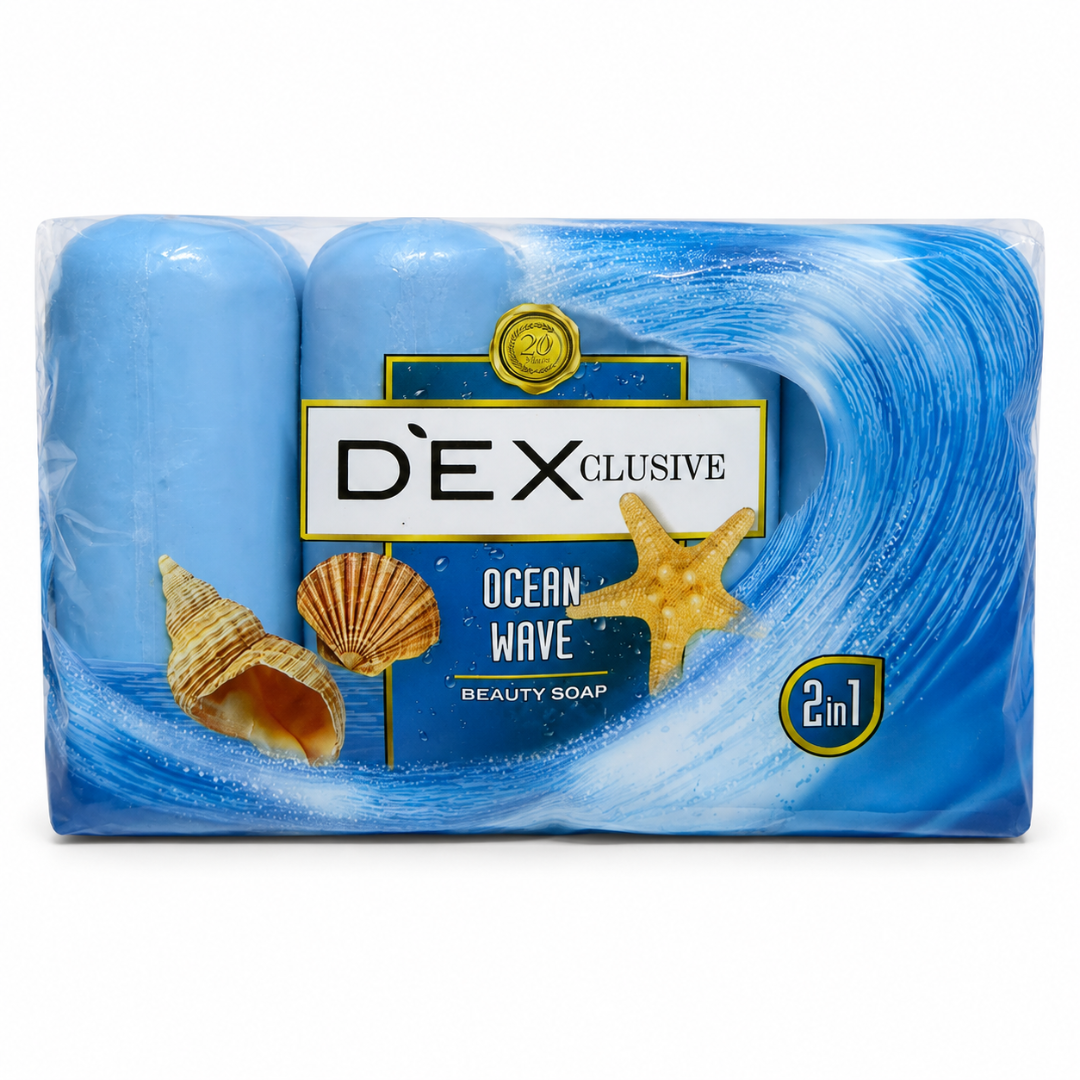 PACK JABÓN DEX OCEAN WAVE X4 360G