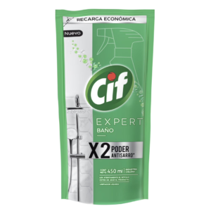 LIMPIADOR BAÑO CIF BIODEGRADABLE DOYPACK 450 ML
