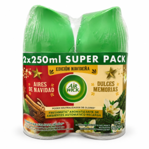 AIR WICK REPUESTO PACK SURTIDO EDICIÓN NAVIDEÑA 2 X 250 ML