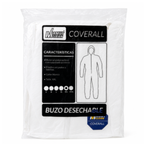BUZO DESECHABLE BLANCO XXL MAMUT CLEAN