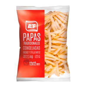 PAPAS PRE-FRITAS AYF 12MM 2,5KG